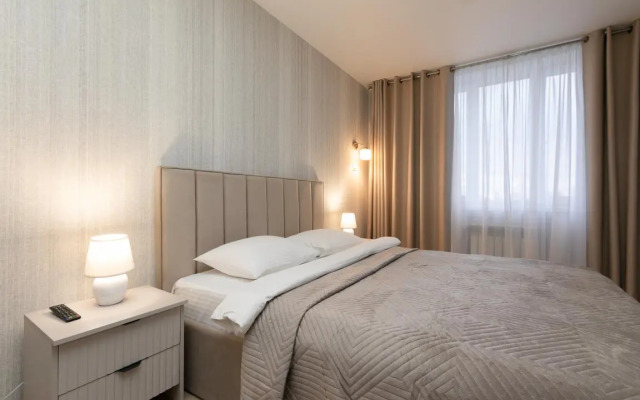 Апартаменты Светлая 1-к квартира возле ЖД вокзала