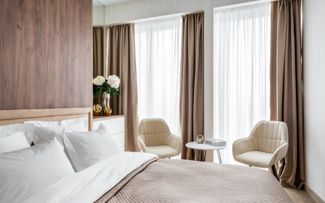 Studio apartments with panoramic views in Moscow City