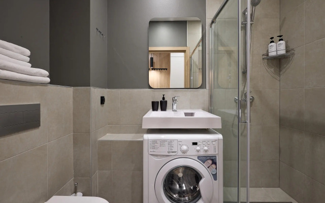 Апартаменты Уютная трехместная студия 1415-1