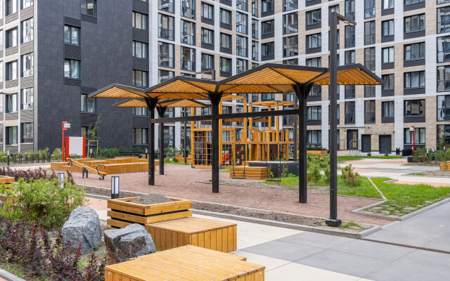 Bezhevye v tsentre s konditsionerom Apartments
