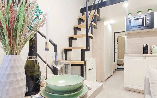 Квартира Трехместная студия с евроремонтом