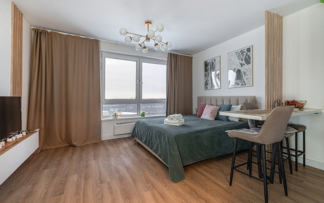 Апартаменты ДВА ГОРОДА у метро Бульвар Рокоссовского