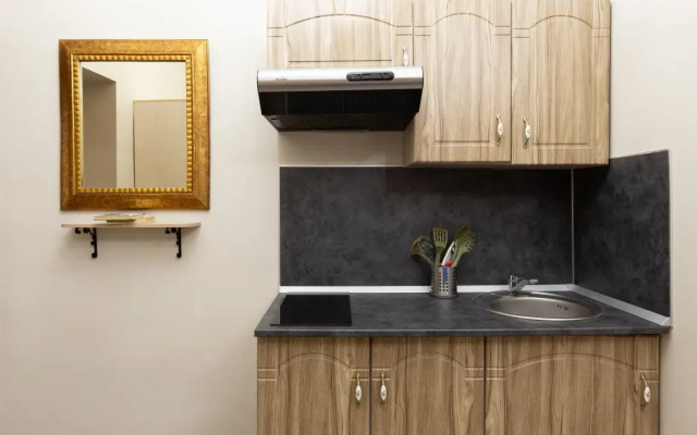 Квартира студия с двухъярусной кроватью BookingSPB в  Доме Литераторов на Гороховой