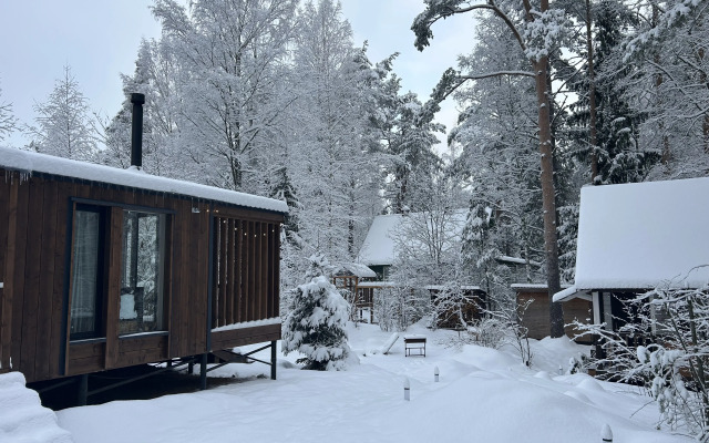 U Ozera S Terrasoy Sosnovy Dom Private house