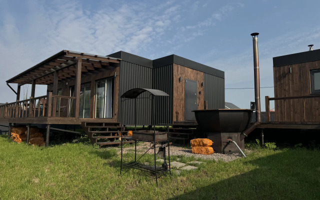 Частный дом Дом с баней и чаном