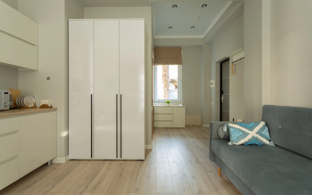 Terrasa, gde Poyut Cikady - Stilnaya Studiya u Morya v Sochi (Ashe) Apartments