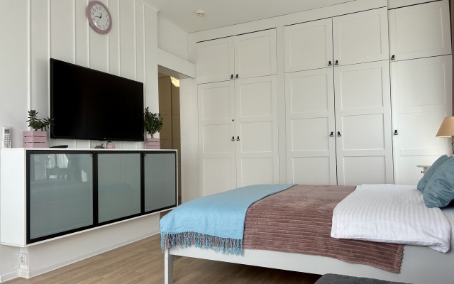 Akvareli Dizaynerskie s vidom na Ostankino Apartments