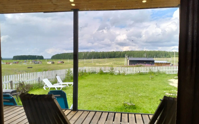 Частный дом с баней и чаном Душевное место