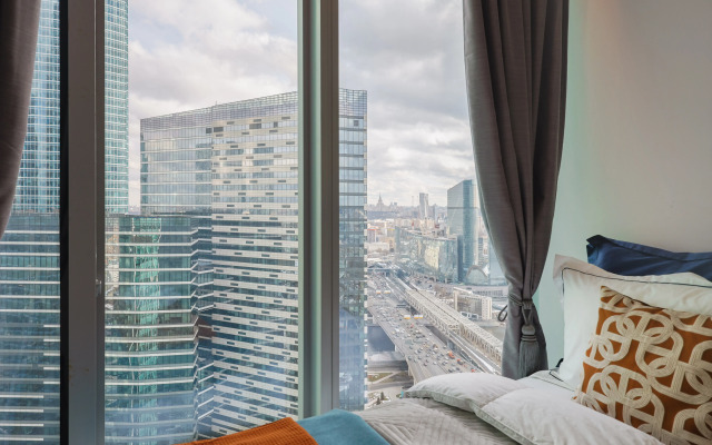 Full House na 35 Etazhe v Bashne OKO Towers Moskva Siti Apartments