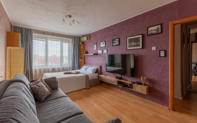 Квартира Уютная с видом на город Д43