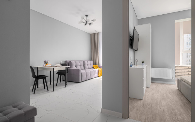 Квартира GoodTimeApartments с видом на реку Кубань