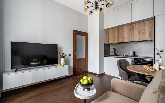 Квартира Nut на Манчестерской Satin home