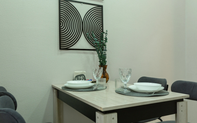 Kvartira Set' Apartamentov  Atmosfera Abstrakcia Garmonia Form i Komfort