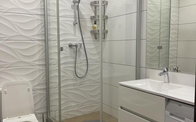 Апартаменты Двухкомнатные в Центре с Панорамным Видом 6 Этаж