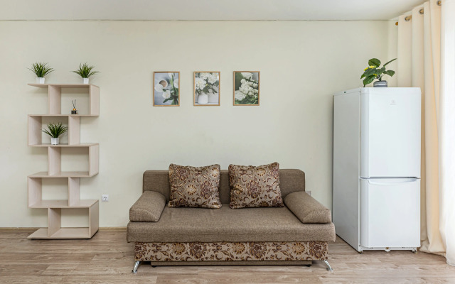 Квартира Студия в Современном м-не Академ Riversaide для 4х Гостей