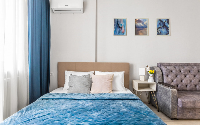 Квартира Студия у Аквапарка H2O ДонЭкспо Тц Горизонт