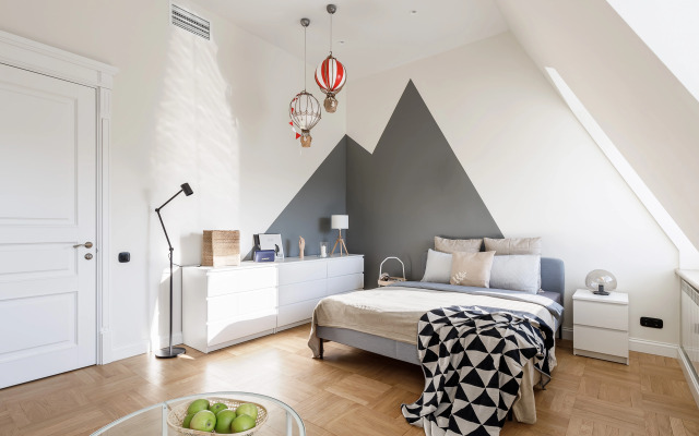 Апартаменты Hermitage Mansard 170 кв.м напротив Дворцовой Площади с Видом на Эрмитаж