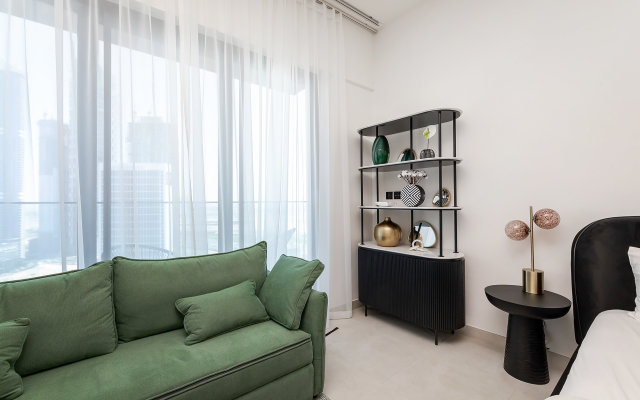 Sophisticated Binghatti Canal Studio Apartments