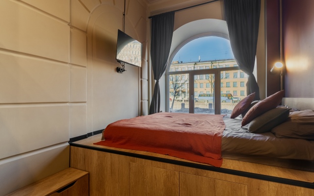 Уютная студия с прекрасным видом в историческом центре Санкт-Петербург