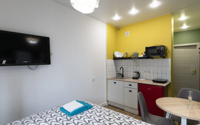 Апартаменты Дрим Апартменс 529Б Гостевая студия Мята