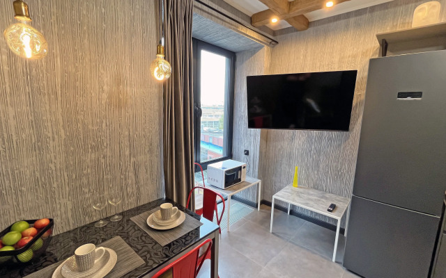 Апартаменты Уютные апартаменты Prime Grey в ЖК Савеловский Сити в центре Москвы