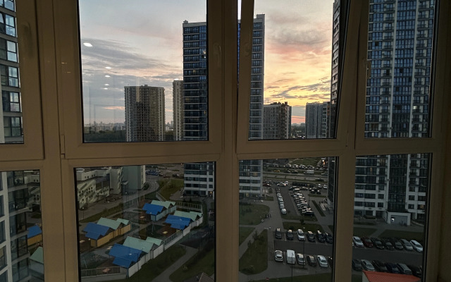 Апартаменты Уютная светлая студия в ЖК Минск-Мир