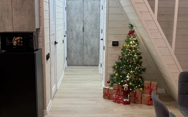 Частный дом Уютный A-frame у Хибин