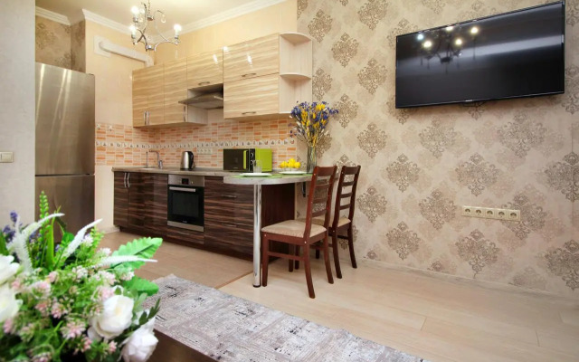 Апартаменты Уютная двухкомнатная квартира в ЖК Шахристан (130)