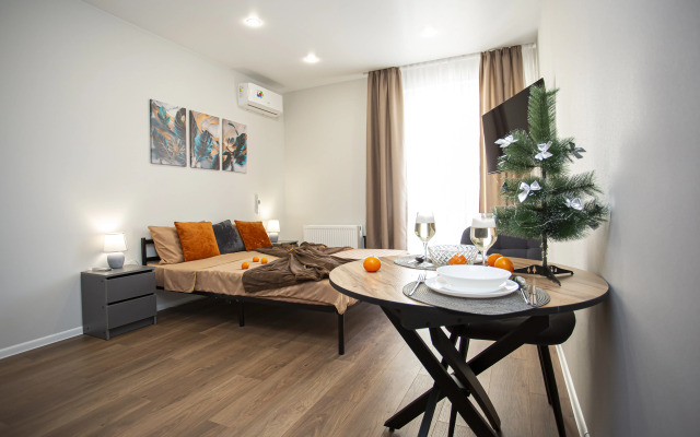 Квартира УК Атмосфера Крем-брюле с видом на горы