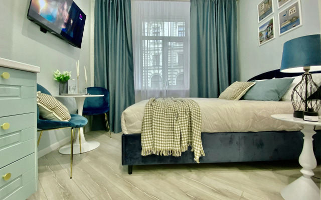 Dizaynerskaya Studiya S Dvuspalnoy Krovatyyu Flat