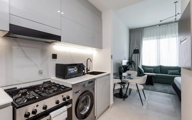 Sophisticated Binghatti Canal Studio Apartments