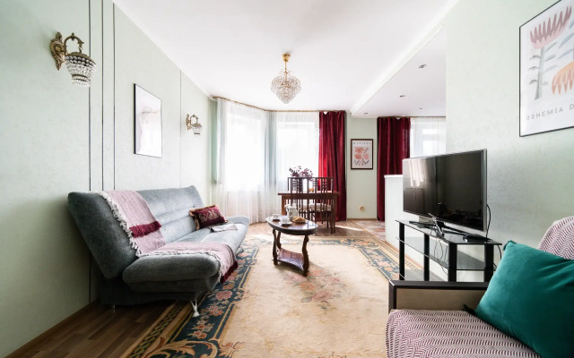 Квартира Просторная евродвушка Natali apart на метро Автозаводская