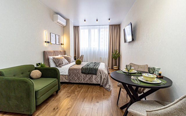 Квартира Уютная Студия Рядом с Парком Галицкого и Стадионом OZON Арена