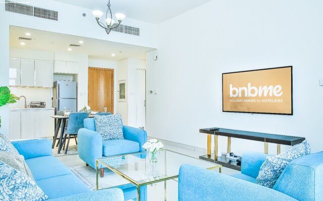 bnbmehomes | Chic 1 BR Next to Dubai Hills Mall- Tower D 104 Apartments