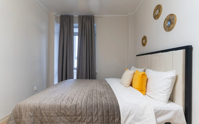 Двухкомнатные апартаменты Stepanenkov для 8 гостей на Татищева 49