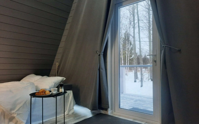 Гостевой дом уютный A-frame Свобода леса