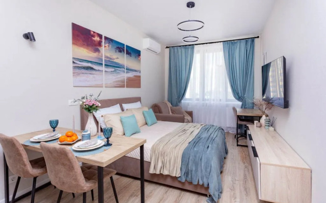 Квартира Студия ТутУют в ЖК Афи Тауэр