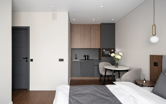 Апартаменты с Невой в апарт-отеле VIDI