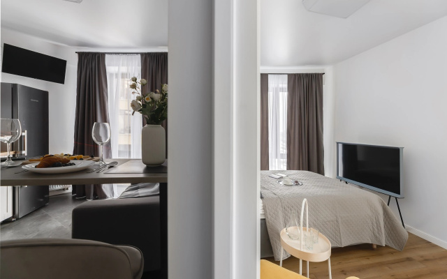 Апартаменты SMART LOFTS | Silver | С отдельной спальней в ЖК бизнес-класса у метро