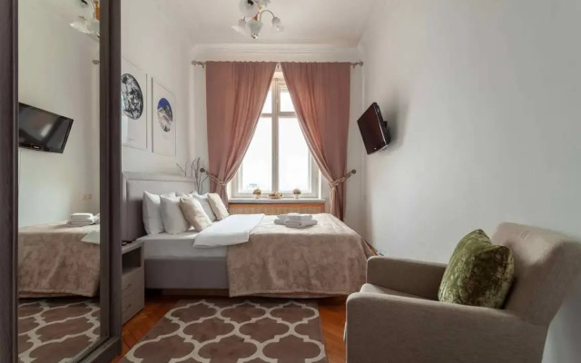 Lyuks s balkonom ı vidom na Moskva-Siti Apartments