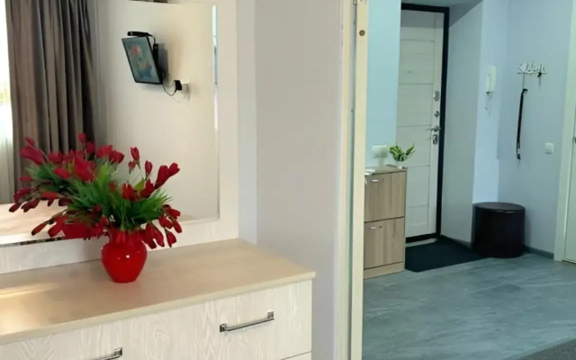 Uyutnaya Prostornaya Yevrodvushka S Vidom Na Goru Flat