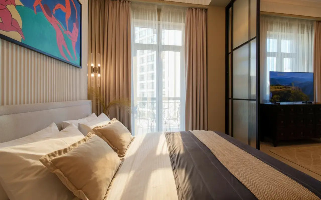 Dizaynerskie Matisse Apart s vydelennoy zonoy spalni Apartments