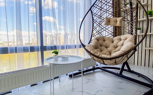 Апартаменты Deluxe с 2 комнатами с балконом и с видом на город — фото 2