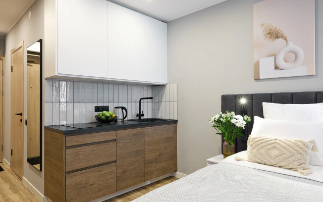 Апартаменты Студия рядом с метро 1211 1