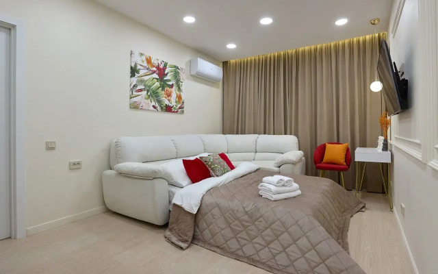 v centre s krasivym vidom iz okna Ryadom Metro i Kreml Apartments