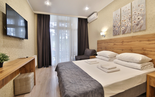 Апартаменты Покровский парк Двухместный стандарт с видом на парк