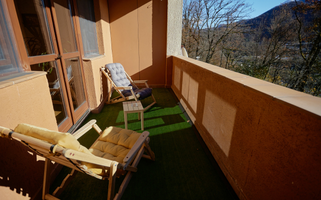 Апартаменты Дуплекс в стиле шале с сауной