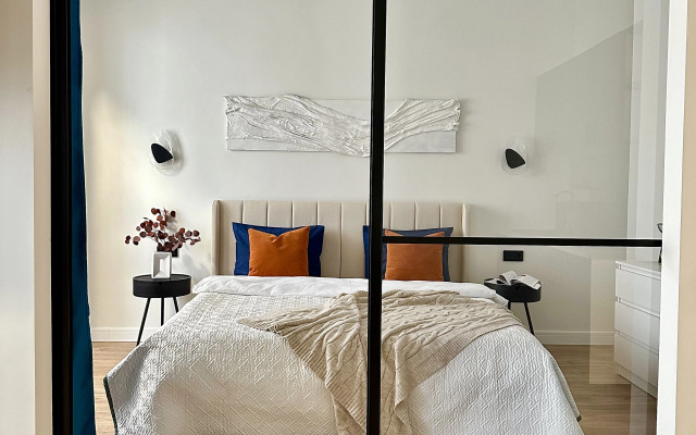 143 Komfort Siti Apartments with king-size bed, with sofa and with view