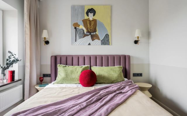 Квартира New Horizon Art Vinil 71 премиальный центр и авторский интерьер