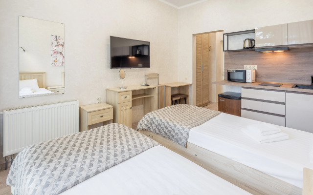 Pokrovskij park Uluchshennaya studiya s 2 krovatyami i mini-kuhnej Apartment